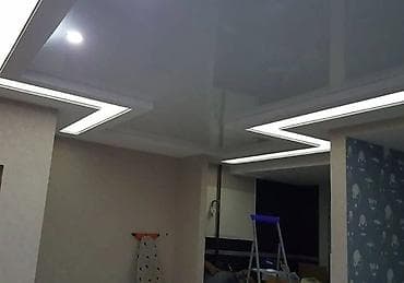 натяжные потолки бишкек фото: Натяжной потолок Глянцевое, Матовое Гарантия, Монтаж, Бесплатный замер — 1