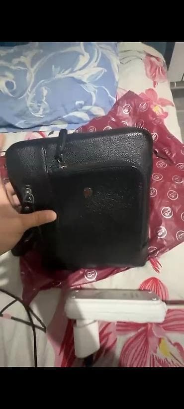 барстека: Барсетка, Материал: Искусственная кожа, Оригинал, Б/у — 2