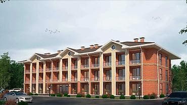 курорты: 1 комната, 25 м², Гостиничный тип, 2 этаж, Готовая ПСО (под самоотделку) — 1