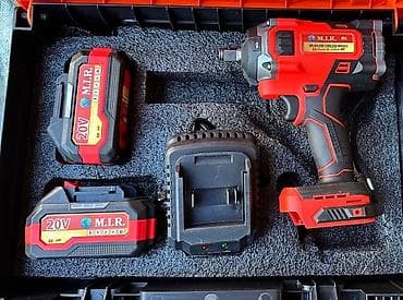 Аккумуляторный ударный гайковёрт M.I.R BL1000W (бесщеточный) в кейсе