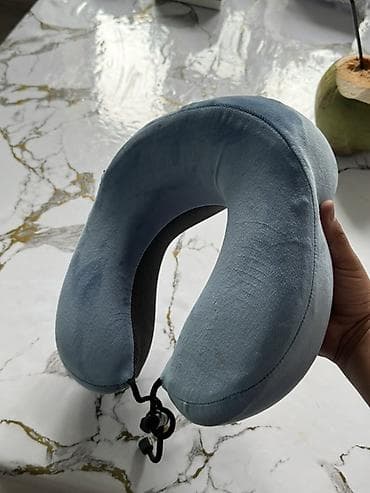 камуфляж ткань: Подушка с мягкой набивкой, цвет - Голубой — 3