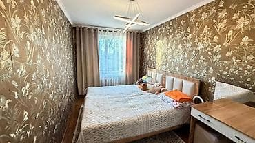 Кыймылсыз мүлк: 3 бөлмө, 58 м², 104-серия, 4 кабат, Косметикалык ремонт — 3