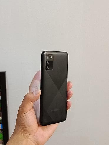 tab a9: Samsung Galaxy A02 S, Б/у, 32 ГБ, цвет - Черный, 2 SIM — 6