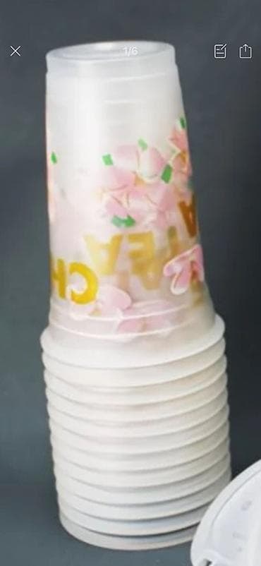 одноразовые стаканы с крышкой: Стаканы для холодных напитков с крышкой и клапаном-сердечком А также — 3