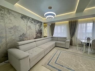 кут манас аэропорт: 2 комнаты, 67 м², Индивидуалка, 4 этаж, Евроремонт — 2