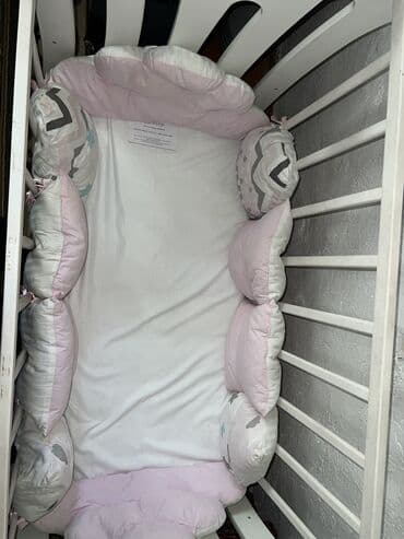 Кровати-машинки: Манеж-кровать, Б/у, С комодом, Другой материал — 1