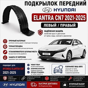 Дөңгөлөк жааларын коргугуч Комплект Hyundai, 2020 г.