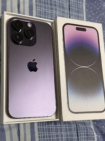 IPhone 14 Pro, Deep Purple, Коробка