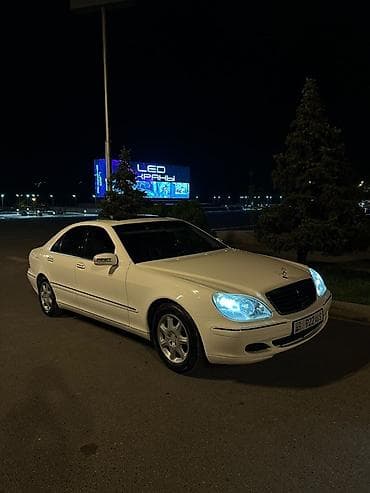 Mercedes-Benz S-Class: 2003 г., 3.7 л, Автомат, Бензин, Седан
