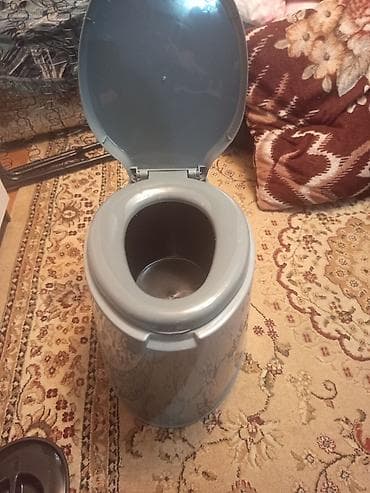 Үй үчүн биодааратканалар: Портативный туалет-ведро (биотуалет без воды) - Компактная напольная — 3