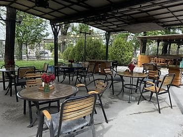 насос воздух: Летняя терраса/веранда для кафе или ресторана - Просторная открытая — 9