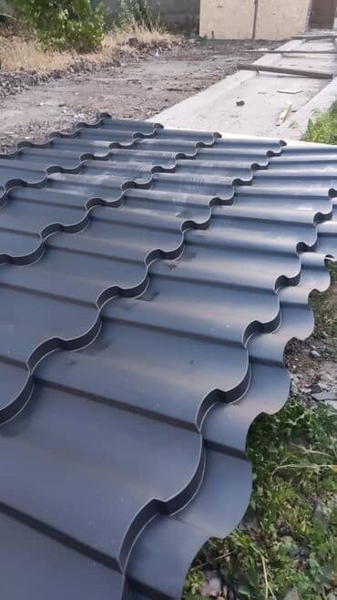 листы для крыши: Профнастил черепица РоссияКазахстан все цвета в наличии зеленый — 2