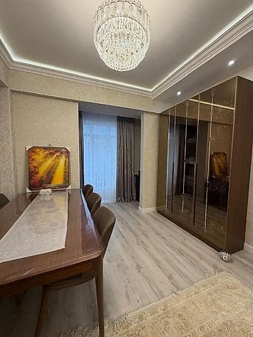 discovery studio: 3 комнаты, 93 м², Асанбай мкр Элитка, 3 этаж, Евроремонт — 10