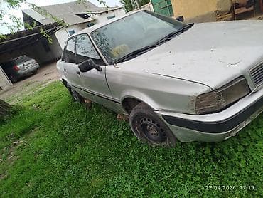 козырек на машину: Audi 80 B4, седан, серебристый Основные характеристики: - Кузов — 1