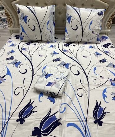 спальние гарнитуры: Комплект постельного 100% хлопок белья с уникальным узором "мрамор" и — 71