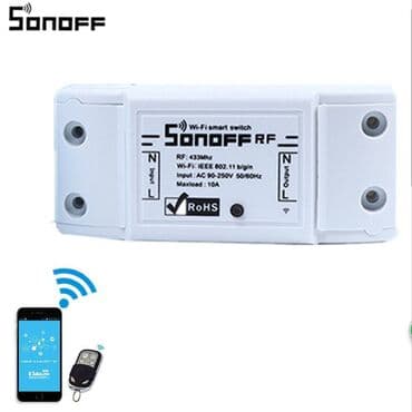 электронные часы для дома: RF Switch для умного дома: WiFi Control, 433Mhz RF Control — 1