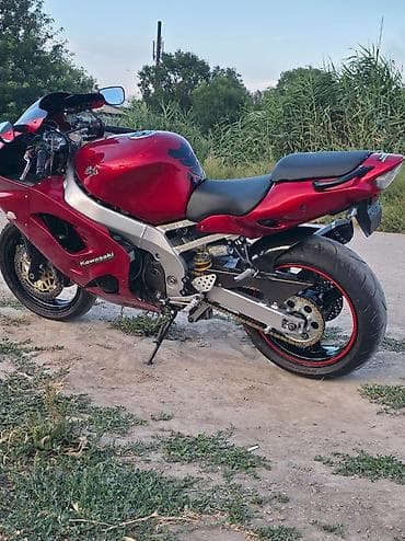 down pipe: Спортбайк Kawasaki, 900 куб. см, Бензин, Взрослый, Б/у — 4