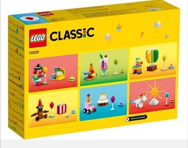 лего дом: Lego Classic 11029 Коробка для творческой вечеринки 🥳 рекомендованный — 2