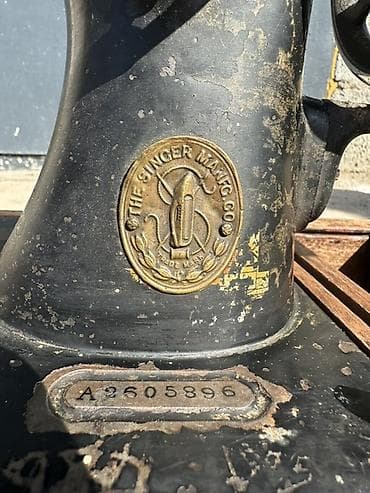 швейный отход: Швейная машина Певец, Механическая, Ручной — 2