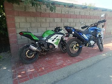 веселящий газ: Спортбайк Kawasaki, 250 куб. см, Бензин, Взрослый, Б/у — 1