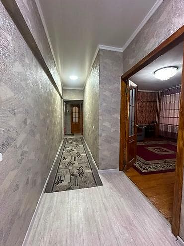 кв флекс 500: 3 комнаты, 83 м², Ошский рынок / базар Индивидуалка, 3 этаж, Косметический ремонт — 1