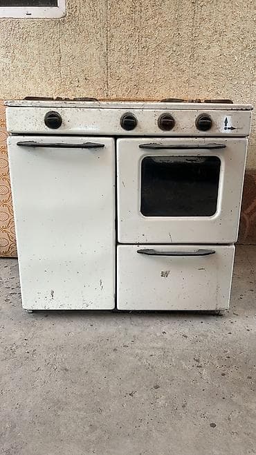 Газовая печь, Тип установки: Напольный