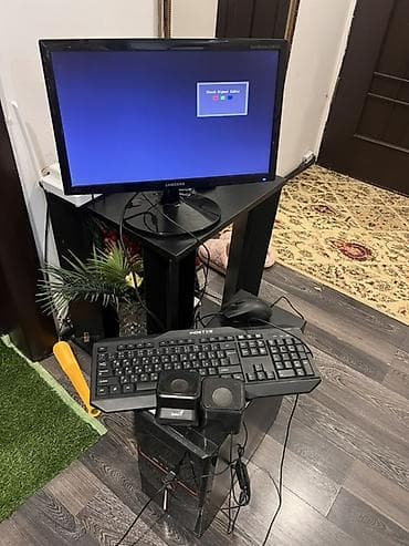 Комплект офисной мебели, Пластик, цвет - Черный