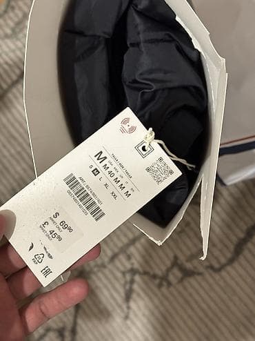 side by side: Мужская куртка, M, Zara, Новый, цвет - Черный, Самовывоз — 4