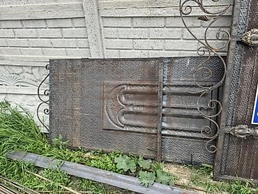 Калитки для ворот: Кованные металлические ворота с калиткой - Материал: сталь, горячая — 4