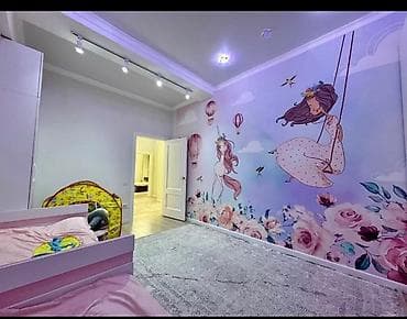 Недвижимость: 4 комнаты, 110 м², Асанбай мкр Элитка, 8 этаж, Евроремонт — 4