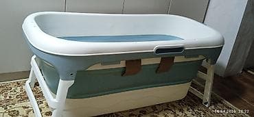 складной тазик для стирки: Складная компактная ванна для купания (домашняя мини-ванна) - — 1