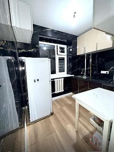 ош базар кв: 2 комнаты, 47 м², Ошский рынок / базар 104 серия, 4 этаж, Свежий ремонт — 6