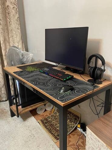 ханимага кофе: Комплект офисной мебели, Полка, Металл, цвет - Черный — 4