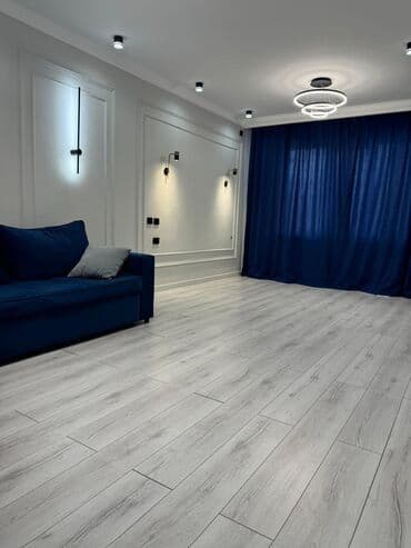 1 комнатная квартира на длительный срок в городе бишкек: 1 комната, Агентство недвижимости, Без подселения, С мебелью полностью — 2