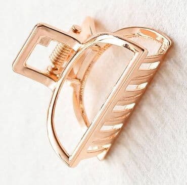 в единственнои экземпляре: Заколка для волос (краб), длина 4 см — 2