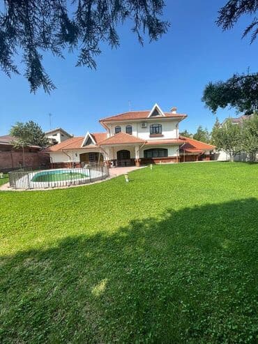 дом с бассейном: 350 м², 8 комнат, Утепленный, Теплый пол, Бронированные двери — 1