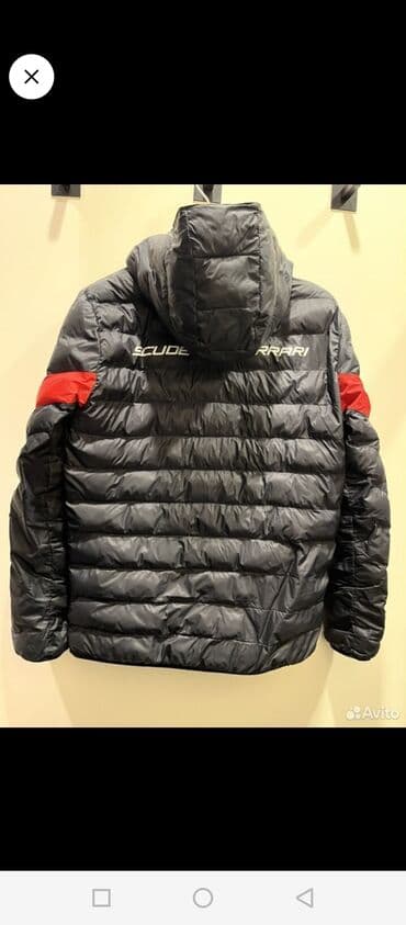 свадебное платье для беременных напрокат: Мужская куртка, S, Puma, Б/у, цвет - Черный, Самовывоз — 2