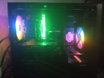 Мониторлор: Компьютер, ядролор - 6, ОЭТ 16 ГБ, Оюндар үчүн, Intel Core i5, AMD Radeon RX 580, HDD + SSD — 5