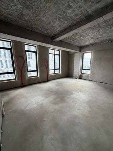 stroka.kg продажа квартир: 3 комнаты, 80 м², Элитка, 9 этаж, ПСО (под самоотделку) — 4