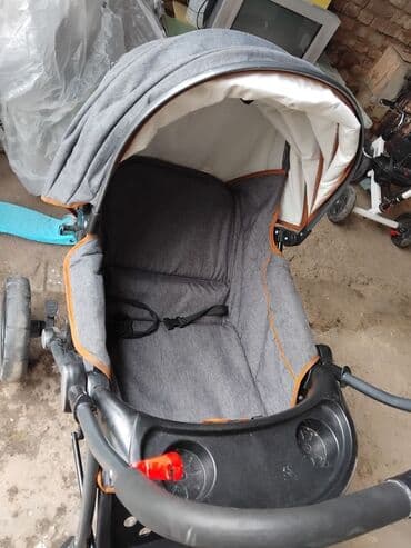 детский дождевик: Коляска, Б/у — 4