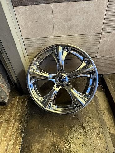 диска титан 12: Литые Диски R 20 Mercedes-Benz, Комплект, отверстий - 5, Б/у — 4