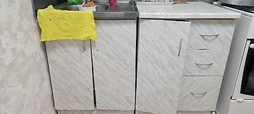 буу кухонный: Продаю б/у кухонную гарнитуру,сосотояние среднее,цена 7000 сом! — 3