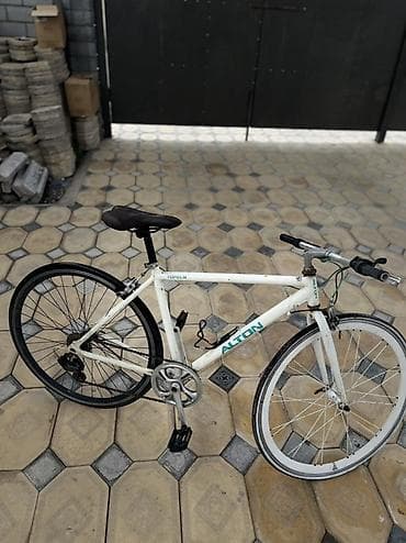 six flags: Городской велосипед, Alton, Рама M (156 - 178 см), Б/у — 2