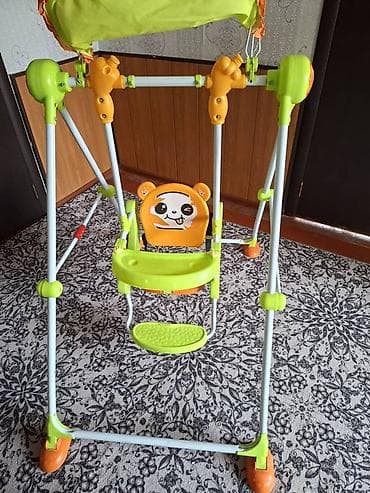 Детские качели, Подвесные Для дома, Металл at lalafo.kg Детские качели, Подвесные Для дома, Металл