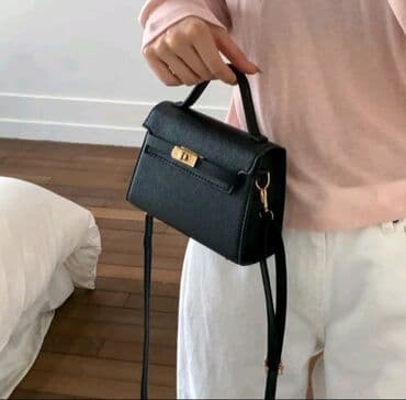 Сумки: Классическая сумка, Материал: Экокожа, Жёсткая конструкция, Застежка на магните, Женские, Новый — 5