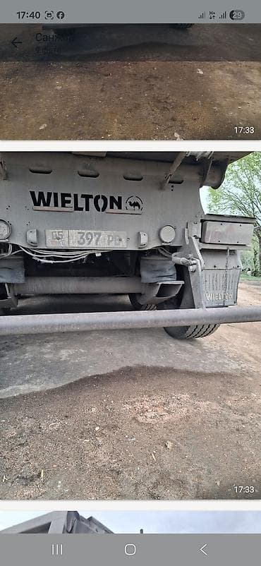 Прицеп, Wielton, Самосвал