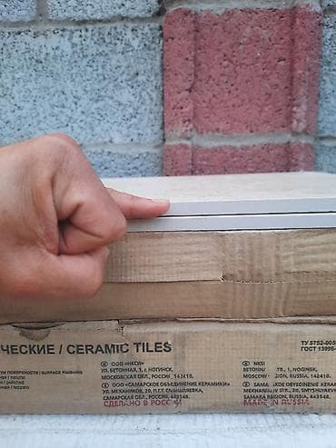 потолок алькантара: 30×60 Толщина 1,см Есличо обмен Санузилге Ак кафельге алмашам — 4