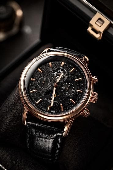 Мужские кварцевые часы Patek Philippe ⌚️ ✅нержавеющая сталь