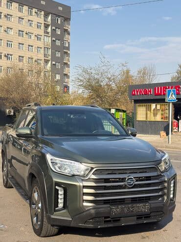 обмен на авто с доплатой: Ssangyong Rexton: 2021 г., 2.2 л, Автомат, Дизель, Пикап — 1