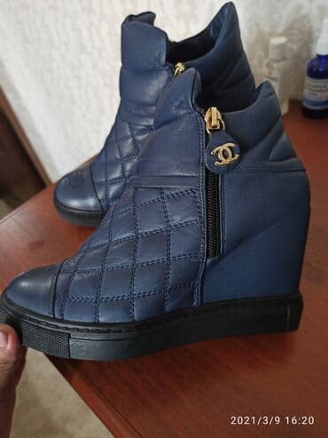 ecco 42: Обувь кожанная,фирма, скрытый каблук 6 см,новые размер 39 но на 38 — 6